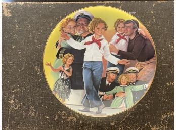 Vintage The Shirley Temple Classics Captain January First Edition Collectors Plate