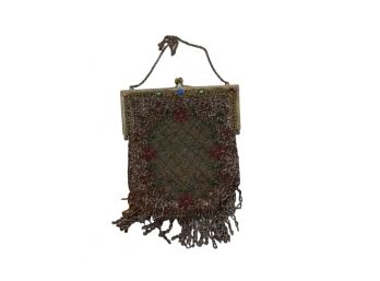 Antique French Beaded Purse