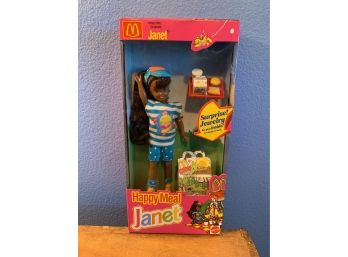 Vintage Barbie McDonalds Happy Meal Janet Doll