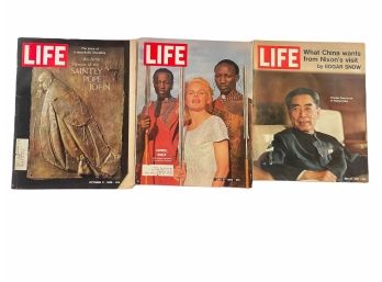 LOT Of Vintage Life Magazine - Issue 1968, 1964 & 1971
