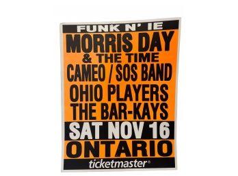 Vintage Morris Day & The Time Concert Poster