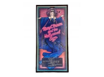 Vintage 1972 Mary C. Brown And The Hollywood Sign Framed Poster (Anthony Goldschmidt)