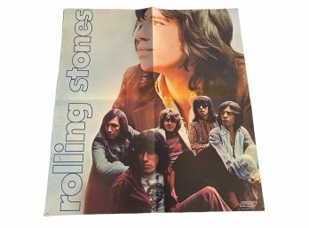 Vintage Oringinal Rolling Stones London Poster By Victoria Kahn