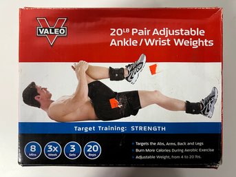 Adjustable Ankle/wrist Weights 20lbs