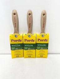 Purdy Nylox Dyed Nylon 2.5 In. Paint Brushes