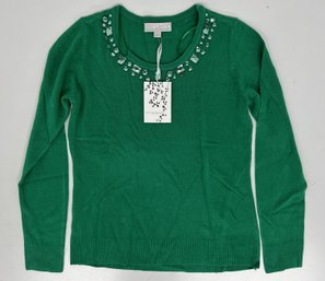 Carolyn Taylor Women's Emerald Forest Sweater Size Small