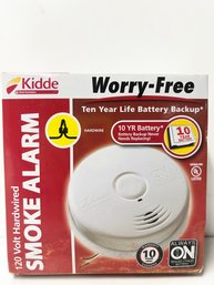 Worry-free 120V Wire-in Smoke Alarm