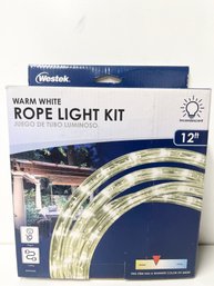 Westek 12 Ft. Warm White Rope Light Kit
