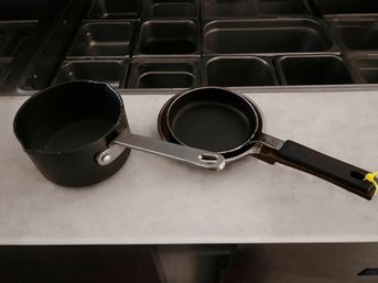 Frying Pan Set With Small Sauce Pot