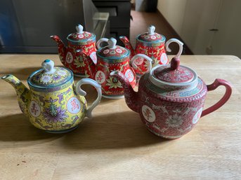 Oriental Tea Pot Set