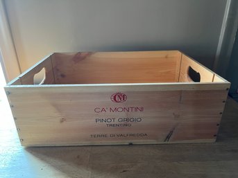 Ca' Montini Brand Wine Crate