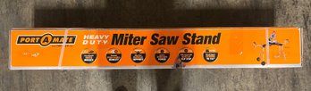 Port A Mate Heavy Duty Miter Saw Stand