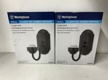 Westinghouse Oil Rubbed Bronze Wall Lights