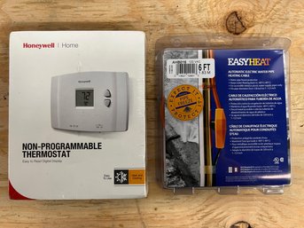 Honeywell Non-programmable Thermostat/EasyHeat Pack