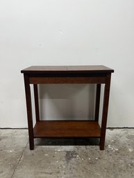 Small Night Stand With Top Storage