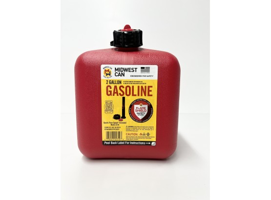 Midwest 2 Gallon Gasoline Can