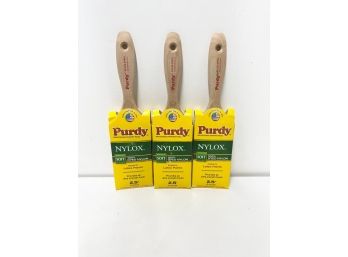 Purdy Nylox Dyed Nylon 2.5 In. Paint Brushes
