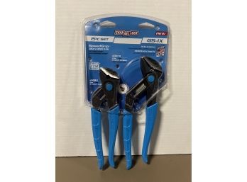 CHAN NAL LOCK 2pc Set Speed Grip Tongue And Groove Pliers