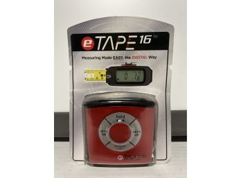 E Tape 16 Measuring Made Easy The Digital Way