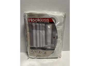 Hookless Hangs In Seconds No Hooks, No Hassle 1 Shower Curtain & PEVA Liner (71inW X 74inL)