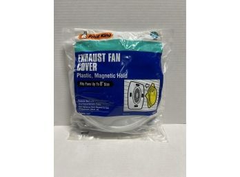 Frost King Exhaust Fan Cover Plastic, Magnetic Hold (fits Fans Up To 8' Size)