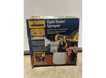 Wagner Opti-stain Sprayer Hand-held Sprayer For Staining Projects. (3.9Fl Oz)