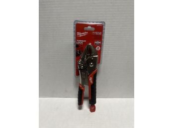 Milwaukee Torque Lock Faster Set-up (10' Curved Jaw Locking Pliers With Grip)