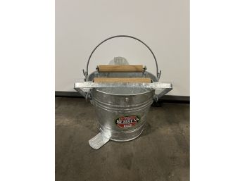 High Grade Steel Behrens Galvanized Mop Bucket