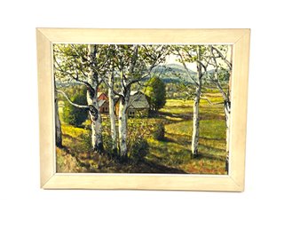 Vermont Painting Of Farm House