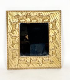 Stephen Huneck Gallery Mirror Golden Dogs