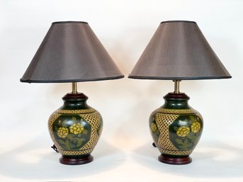 Pair Of Contemporary Chinese Lamps