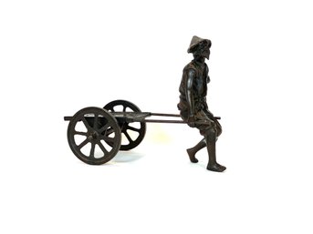 Contemporary Chinese Bronze (Street Seller)