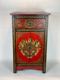 Tibetan Decorated Cabinet