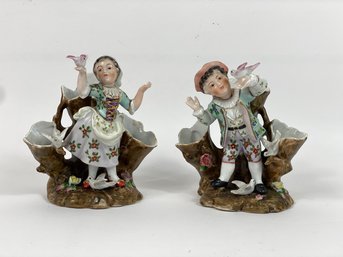 Pair Of Porcelain Figurines