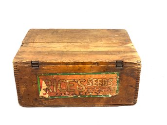 Antique Seed Box