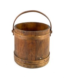 Antique Firkin Bucket