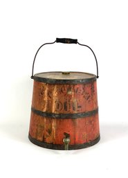 Antique Kerosene Oil Bucket