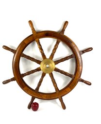 Original Wooden Ships Wheel