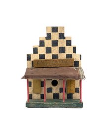 Vintage Wooden Birdhouse
