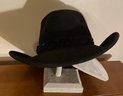 Black Liz Claiborne Cowgirl Hat