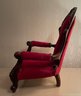 Vintage Doll Size Matching Couch And Chair