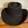 Black Liz Claiborne Cowgirl Hat