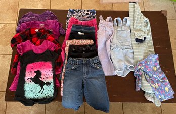 Box Of Girls 3T  Clothing. Two Large Lots
