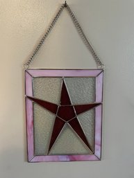 Stained Glass Star Wall Or Window Decor