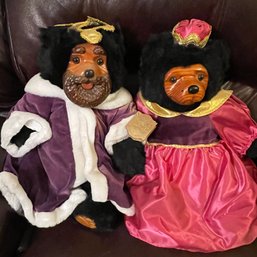 Vintage Raikes Bears King William And Queen Mary