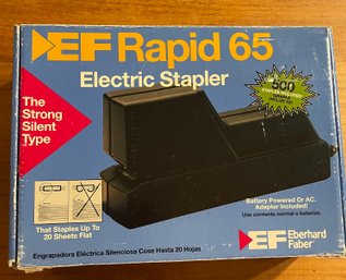 Vintage EF Rapid 65 Electric Stapler