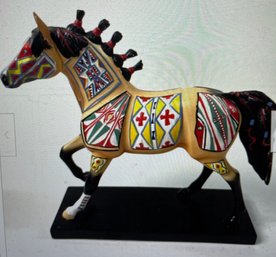 The Trail Of Painted Ponies, Cheyenne Painted Rawhide