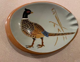 Antique Pheasant Ashtray