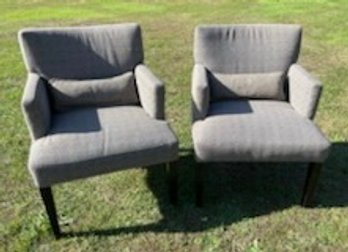 Pair Of Club Chairs