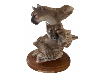 Vintage The Lair Cougar Statue